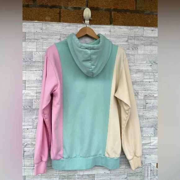 Teddy Fresh Pastel Color Block Hoodie size medium - Picture 7 of 14